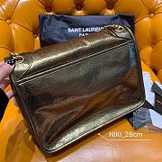 YSL Saint Laurent Niki Medium 28 Bag Embossed Leather 498894 - 3