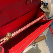 Hermès Kelly Classique To Go Woc Wallet (Red) - 3