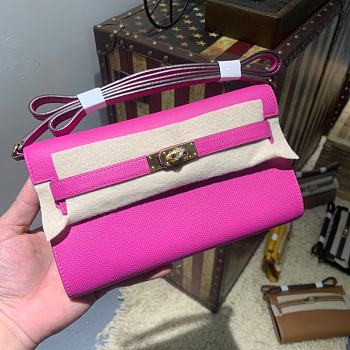 Hermès Kelly Classique To Go Woc Wallet (Pink) 