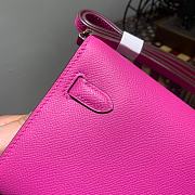 Hermès Kelly Classique To Go Woc Wallet (Pink)  - 5