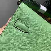 Hermès Kelly Classique To Go Woc Wallet (Green)  - 4