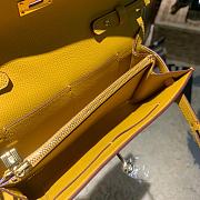 Hermès Kelly Classique To Go Woc Wallet (Yellow)  - 5