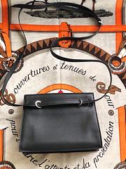 Hermes Kelly Danse 22cm (Black) - 4