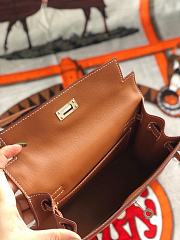 Hermes Kelly Danse 22cm (Dark Beige) - 3