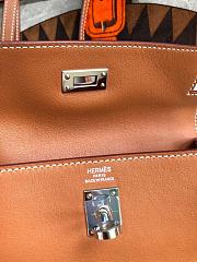 Hermes Kelly Danse 22cm (Dark Beige) - 6