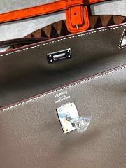 Hermes Kelly Danse 22cm (Gray) - 6