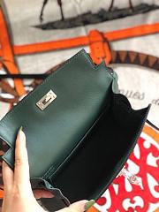 Hermes Kelly Danse 22cm (Dark Green) - 2