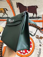 Hermes Kelly Danse 22cm (Dark Green) - 3