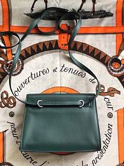 Hermes Kelly Danse 22cm (Dark Green) - 4