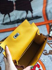 Hermes Kelly Danse 22cm (Yellow) - 6