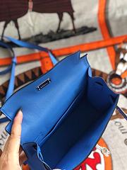 Hermes Kelly Danse 22cm (Blue) - 6