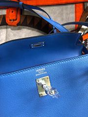 Hermes Kelly Danse 22cm (Blue) - 3