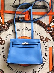 Hermes Kelly Danse 22cm (Blue) - 1