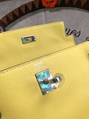 Hermes Kelly Danse 22cm (Light Yellow) - 3