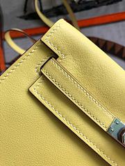 Hermes Kelly Danse 22cm (Light Yellow) - 6