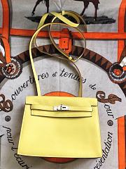 Hermes Kelly Danse 22cm (Light Yellow) - 1