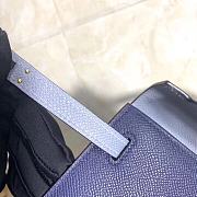Hermes Kelly 25cm Original Epsom Leather Bag (Sapphire Blue_Linen Blue) - 4