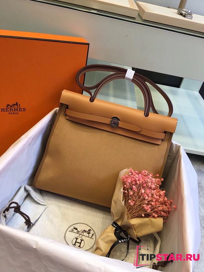 Hermes Herbag 31cm (Natural) - 1