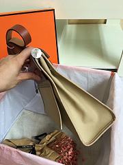 Hermes Herbag 31cm (Windbreaker_Caramel) - 3