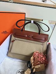 Hermes Herbag 31cm (Windbreaker_Caramel) - 4