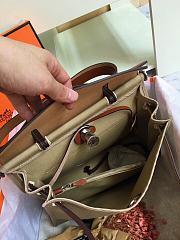 Hermes Herbag 31cm (Windbreaker_Caramel) - 5