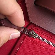 Hermes Herbag 31cm (Dark Red_Red Brown) - 4