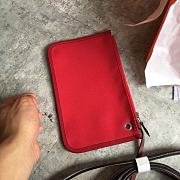 Hermes Herbag 31cm (Dark Red_Red Brown) - 5