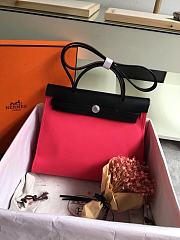 Hermes Herbag 31cm (Lipstick Powder_Black) - 1