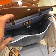 Hermes Herbag 31cm (Linen Blue) - 2