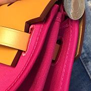 Hermes Herbag 31cm (Deep Rose Red) - 4