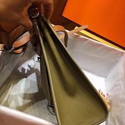 Hermes Herbag 31cm (Brown Gray_Gold Brown) - 2