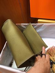 Hermes Herbag 31cm (Brown Gray_Gold Brown) - 6