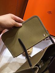 Hermes Herbag 31cm (Brown Gray_Black) - 6