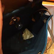 Hermes Herbag 31cm (Blue_Medium Brown) - 2