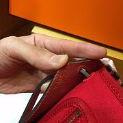 Hermes Herbag 31cm (Red_Red) - 3