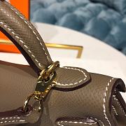 Herme Mini Kelly Epsom Leather 19cm (1) - 4