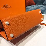 Herme Mini Kelly Epsom Leather 19cm (7) - 2