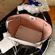 LV Hina PM Bag Mahina Leather Gradient Pink M54351  - 6