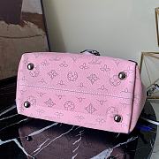 LV Hina PM Bag Mahina Leather Gradient Pink M54351  - 5