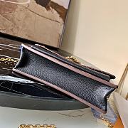 LV Damier Ebene Canvas Vavin Chain Wallet Black N60221   - 5