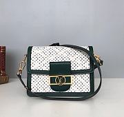 LV Mini Dauphine Bag Malletage Canvas M53996  - 1