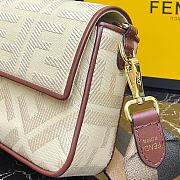 Fendi Baguette Beige FF Canvas Bag 8BR600AC9OF1DSZ - 3