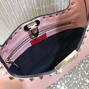 VALENTINO Original Leather Shoulder Bag 20077 Pink  - 2