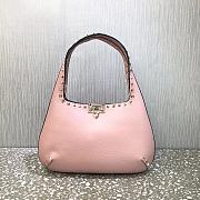VALENTINO Original Leather Shoulder Bag 20077 Pink  - 1