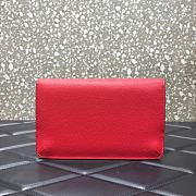 VALENTINO Garavani Logo Clutch Red 065 - 5