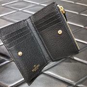 VALENTINO Garavani Logo Coin Purse Card Holder Black 066  - 2