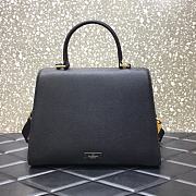 VALENTINO VSling Leather Top Handle Bag Black 2829  - 5