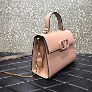 VALENTINO VSling Leather Top Handle Bag Nude 2828  - 5