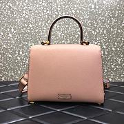 VALENTINO VSling Leather Top Handle Bag Nude 2828  - 2
