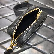 Small VALENTINO Garavani Identity Leather Crossbody Bag Black 0954  - 4